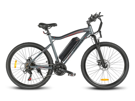 SAMEBIKE SY26-II Electric Bike – 250W Motor | 36V 13Ah Battery | 55Nm Torque | 26″ Tyres | Dual Suspension | Up to 90km Range | Urban Commuter MTB
