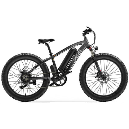 GOGOBEST GF600 Electric Mountain Bike – Dual 1000W Motors | 48V 23Ah Battery | 26″ Fat Tyres | Front Suspension | All-Terrain Adventure E-Bike