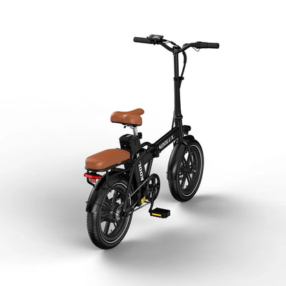 KOOLUX X10 Electric Bike – 250W Motor | 36V 13Ah Battery | 16″ × 3.0″ Tyres | Folding Urban E-Bike | Up to 65km Range | Compact City Commuter Bike