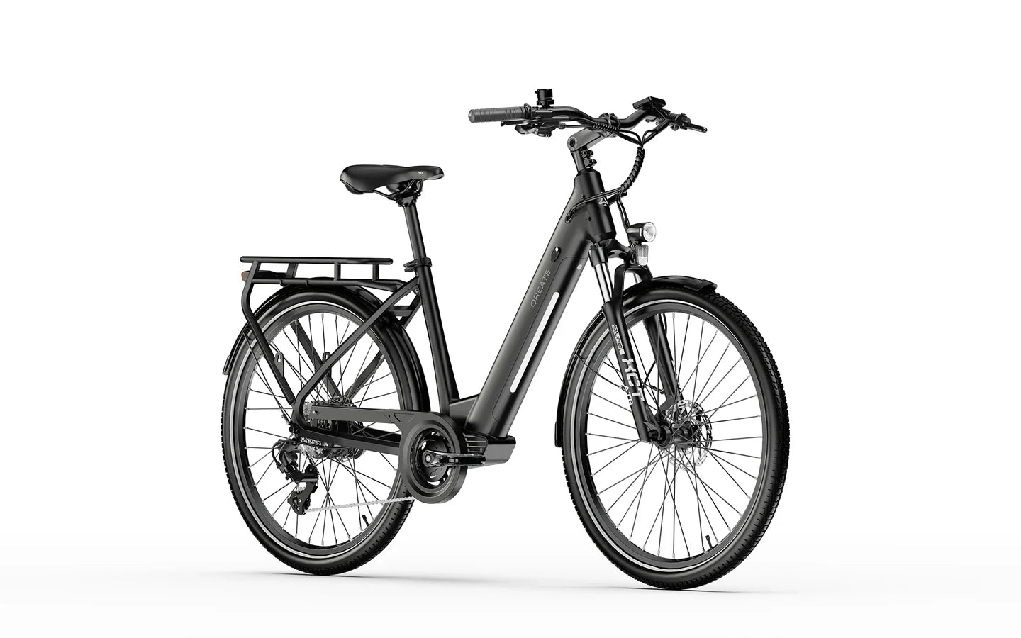 A-SPADZ QREATE City Pro Electric Bike – 250W Motor | 36V 15Ah Battery | 27.5″ Urban Tyres | Up to 100km Range | Torque Sensor | UK Legal City E-Bike