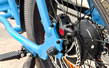 A-SPADZ CAVET Air Electric Bike – 250W Motor | 48V 15.6Ah Battery | 20″ × 4.0″ Fat Tyres | Café Racer Style | Up to 100km Range | UK Legal E-Bike