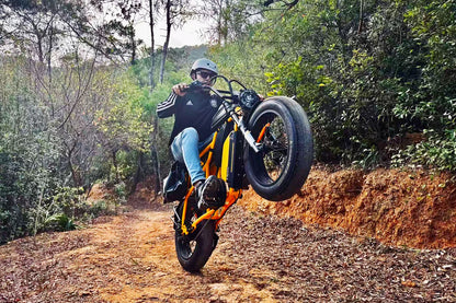 A-SPADZ CAVET Air Electric Bike – 250W Motor | 48V 15.6Ah Battery | 20″ × 4.0″ Fat Tyres | Café Racer Style | Up to 100km Range | UK Legal E-Bike