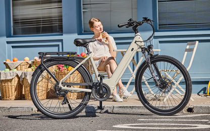 A-SPADZ QREATE City Pro Electric Bike – 250W Motor | 36V 15Ah Battery | 27.5″ Urban Tyres | Up to 100km Range | Torque Sensor | UK Legal City E-Bike