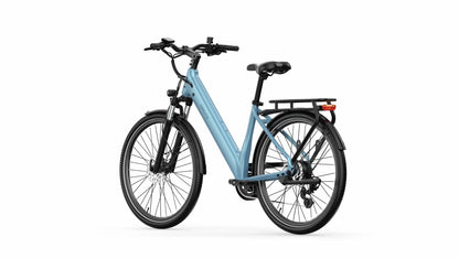 A-Spadz Qreate City Air Electric Bike – 250W Motor | 36V 13.5Ah Battery | 27.5″ Hybrid Tyres | Hydraulic Disc Brakes | Urban Commuter E-Bike