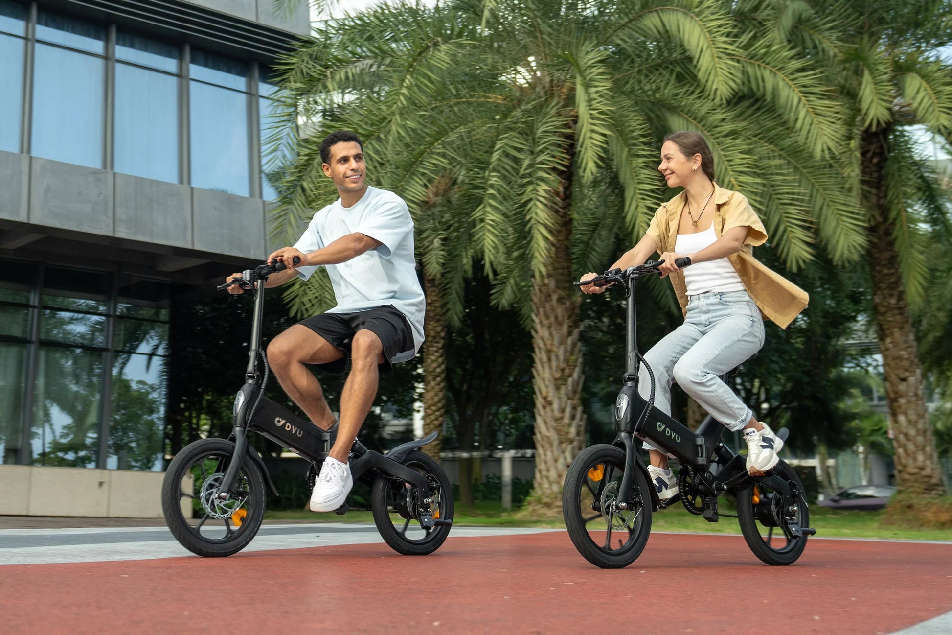 DYU A16 Folding Electric Bike 
