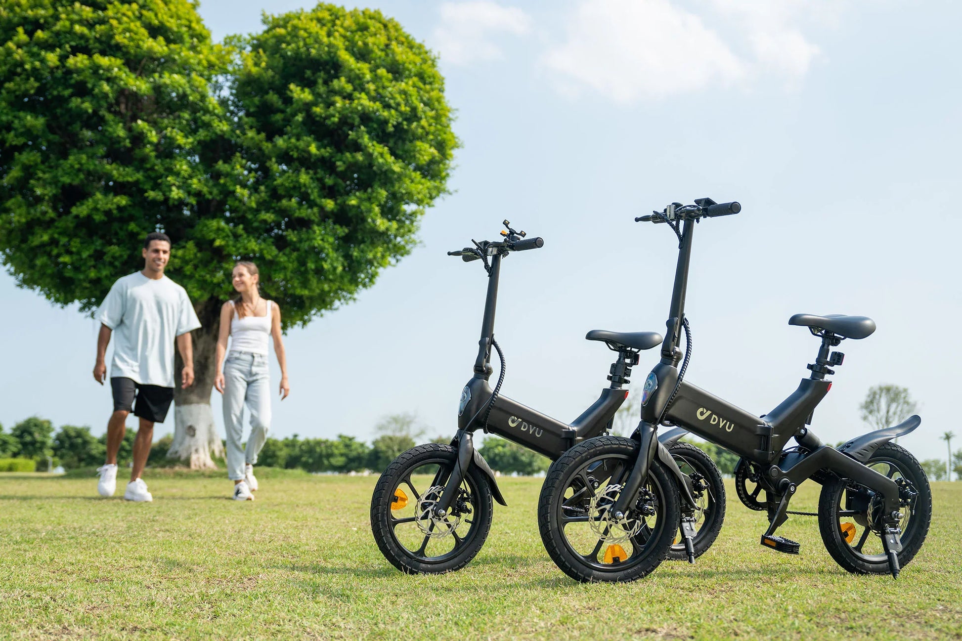 DYU A16 Folding Electric Bike 