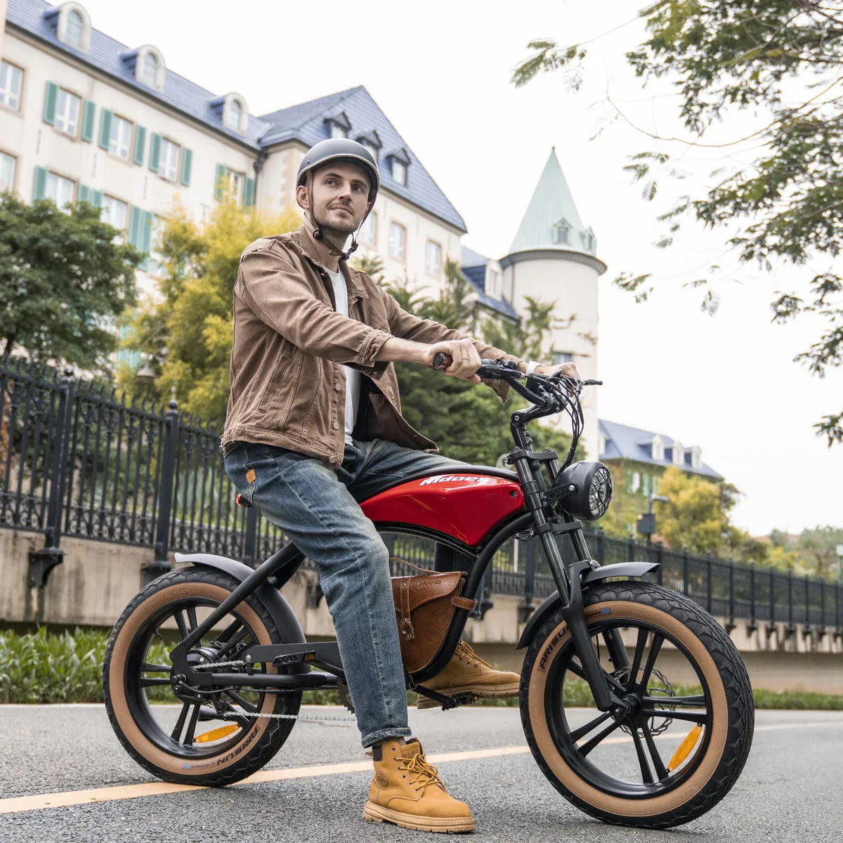 Hidoes B10  Retro Vintage Fat Tire Electric Bike