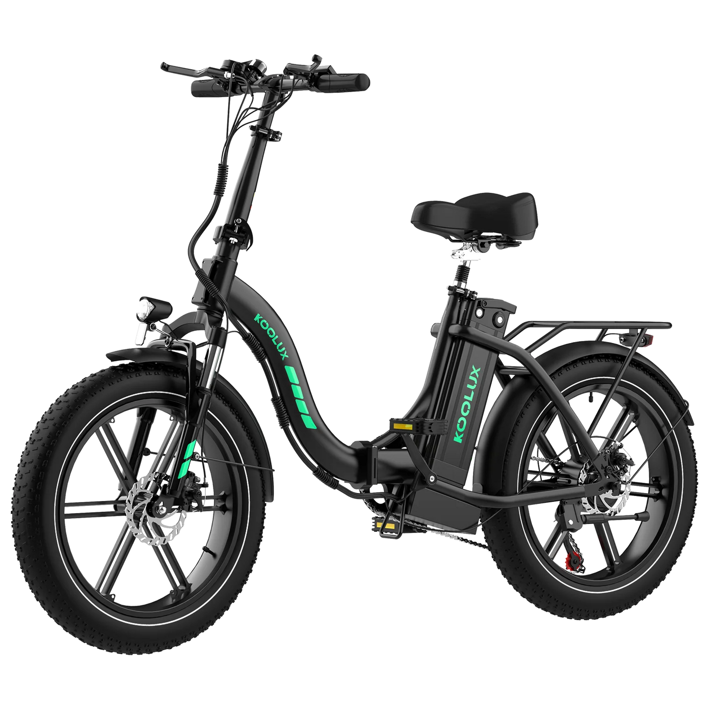 KOOLUX BK6S 4.0 Folding Electric Bike – 750W Motor | 48V 13Ah Battery | 20″ × 4.0″ Fat Tyres | Dual Suspension | Up to 90km Range | High-Power Urban/Off-Road E-Bike