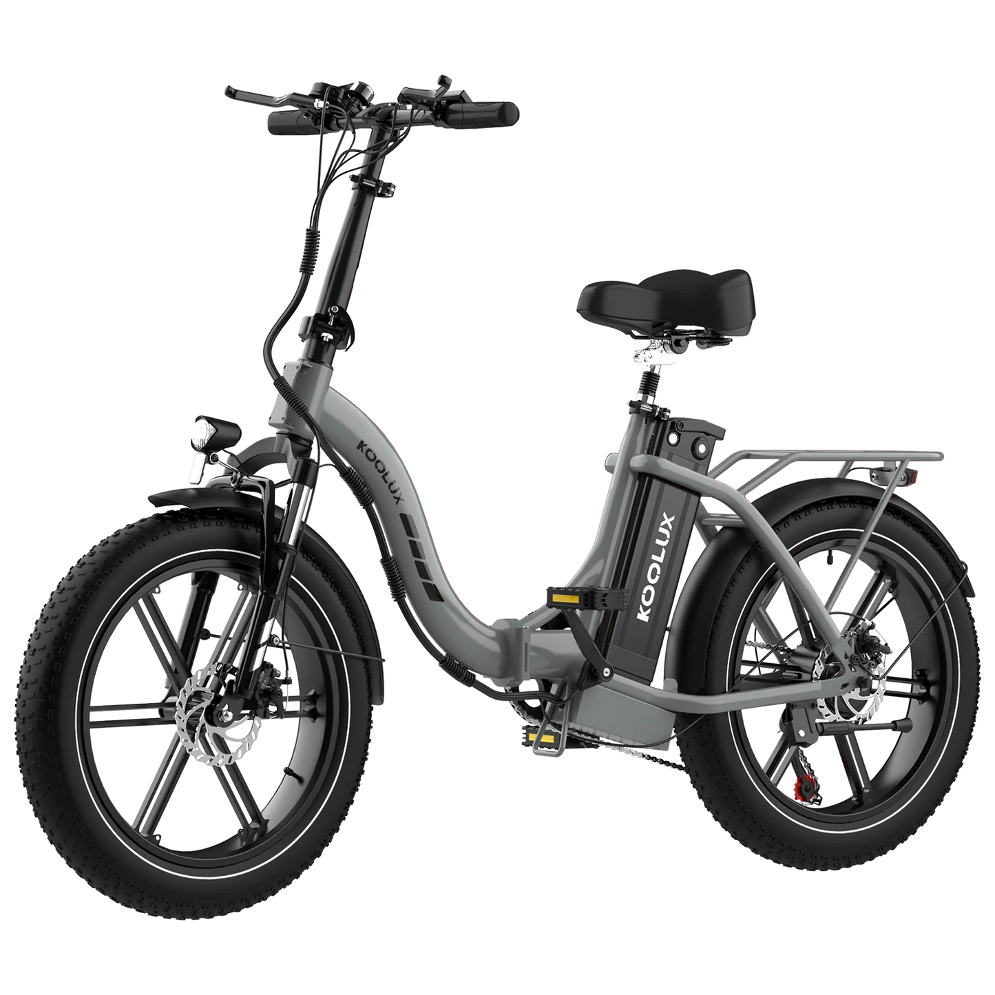 KOOLUX BK6S 4.0 Folding Electric Bike – 750W Motor | 48V 13Ah Battery | 20″ × 4.0″ Fat Tyres | Dual Suspension | Up to 90km Range | High-Power Urban/Off-Road E-Bike
