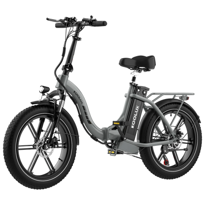 KOOLUX BK6S 4.0 Folding Electric Bike – 750W Motor | 48V 13Ah Battery | 20″ × 4.0″ Fat Tyres | Dual Suspension | Up to 90km Range | High-Power Urban/Off-Road E-Bike