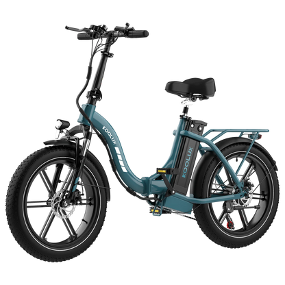 KOOLUX BK6S 4.0 Folding Electric Bike – 750W Motor | 48V 13Ah Battery | 20″ × 4.0″ Fat Tyres | Dual Suspension | Up to 90km Range | High-Power Urban/Off-Road E-Bike
