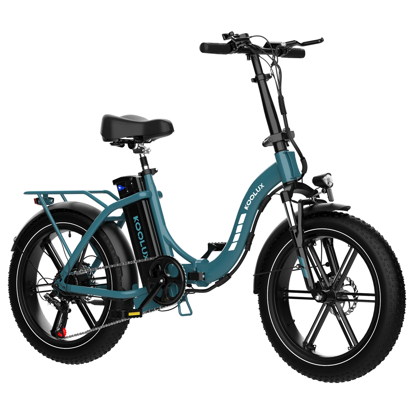 KOOLUX BK6S 4.0 Folding Electric Bike – 750W Motor | 48V 13Ah Battery | 20″ × 4.0″ Fat Tyres | Dual Suspension | Up to 90km Range | High-Power Urban/Off-Road E-Bike