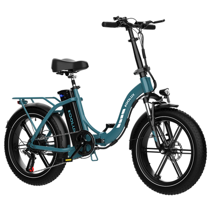 KOOLUX BK6S 4.0 Folding Electric Bike – 750W Motor | 48V 13Ah Battery | 20″ × 4.0″ Fat Tyres | Dual Suspension | Up to 90km Range | High-Power Urban/Off-Road E-Bike