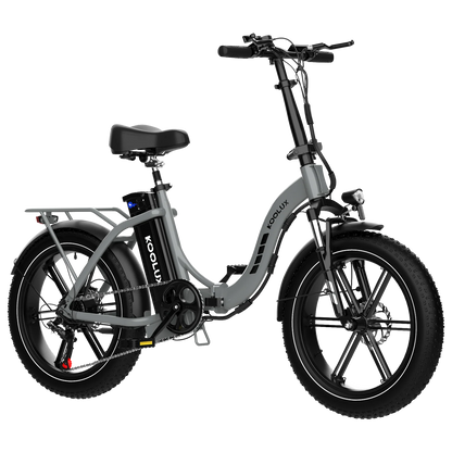KOOLUX BK6S 4.0 Folding Electric Bike – 750W Motor | 48V 13Ah Battery | 20″ × 4.0″ Fat Tyres | Dual Suspension | Up to 90km Range | High-Power Urban/Off-Road E-Bike