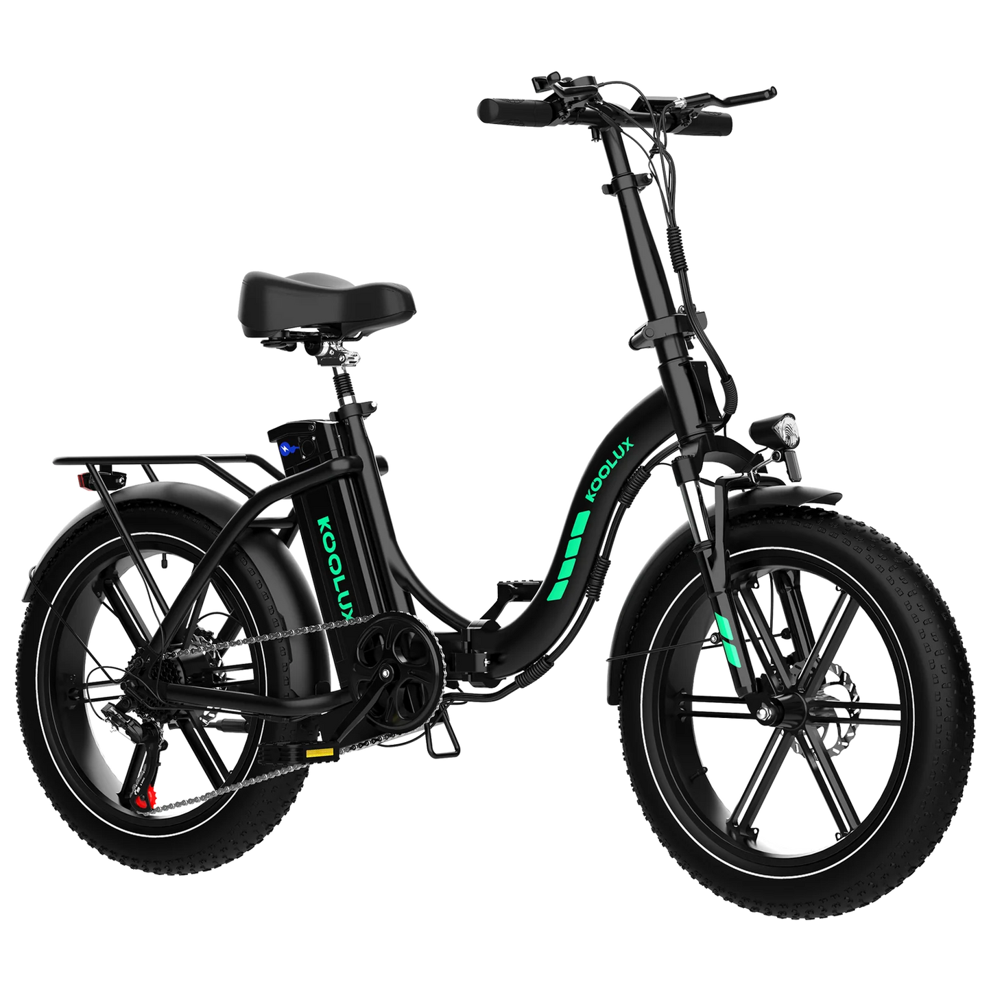 KOOLUX BK6S 4.0 Folding Electric Bike – 750W Motor | 48V 13Ah Battery | 20″ × 4.0″ Fat Tyres | Dual Suspension | Up to 90km Range | High-Power Urban/Off-Road E-Bike