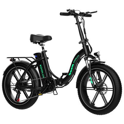 KOOLUX BK6S 4.0 Folding Electric Bike – 750W Motor | 48V 13Ah Battery | 20″ × 4.0″ Fat Tyres | Dual Suspension | Up to 90km Range | High-Power Urban/Off-Road E-Bike