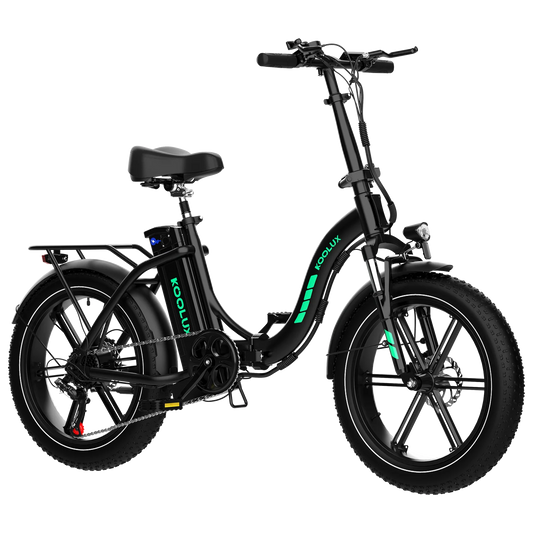 KOOLUX BK6S 4.0 Folding Electric Bike – 750W Motor | 48V 13Ah Battery | 20″ × 4.0″ Fat Tyres | Dual Suspension | Up to 90km Range | High-Power Urban/Off-Road E-Bike