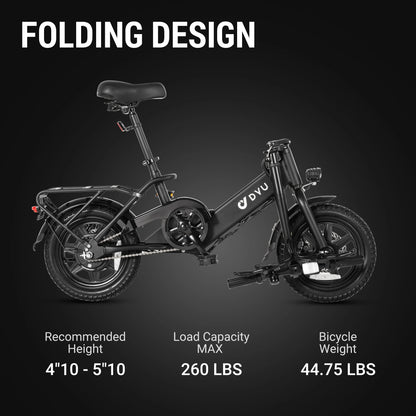 DYU C3 Folding Electric Bike