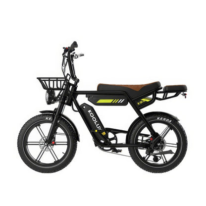 KOOLUX X9 Pro Dual Battery Electric Bike – 750W Motor | 48V 31.2Ah Dual Battery | 20″ × 4.0″ Fat Tyres | Full Suspension | Hydraulic Brakes | Up to 180km Range