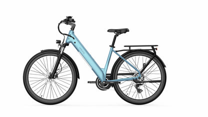 A-Spadz Qreate City Air Electric Bike – 250W Motor | 36V 13.5Ah Battery | 27.5″ Hybrid Tyres | Hydraulic Disc Brakes | Urban Commuter E-Bike