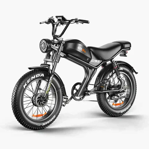 EMOKO C94 Cargo Food Delivery Electric Bike – 250W Motor | Long Range Battery | Heavy-Duty Rear Rack | Delivery & Cargo E-Bike | UK Legal Commuter Bike