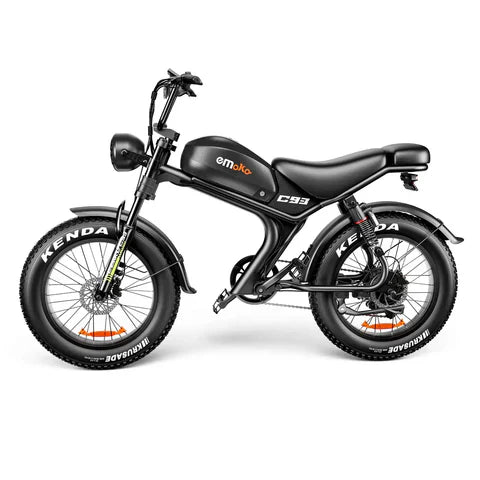EMOKO C94 Cargo Food Delivery Electric Bike – 250W Motor | Long Range Battery | Heavy-Duty Rear Rack | Delivery & Cargo E-Bike | UK Legal Commuter Bike