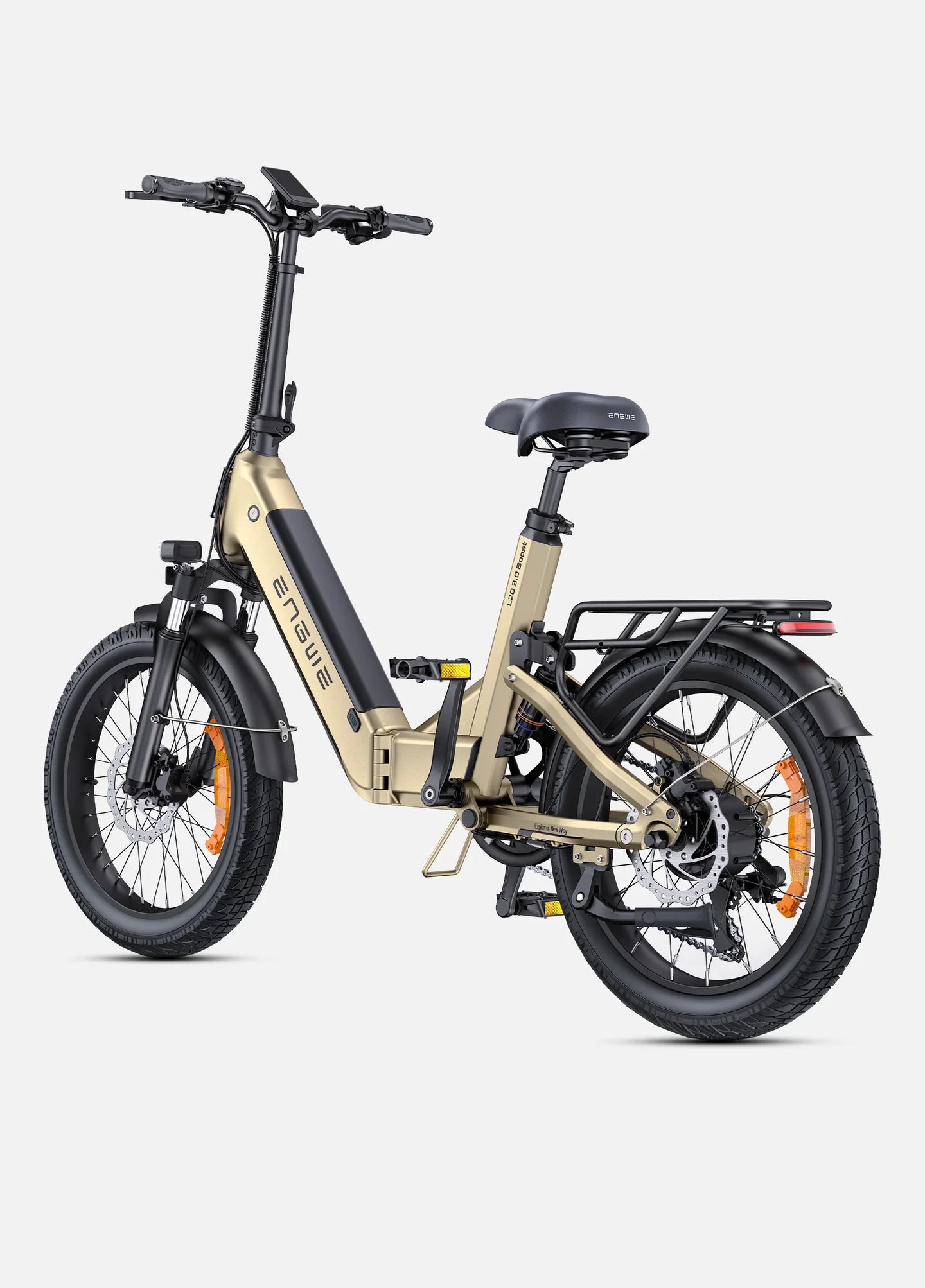 ENGWE L20 3.0 Boost Electric Bike – 250W Motor | 48V 13.5Ah Battery | Full Suspension | Folding 20″ Fat Tyres | Up to 135km Range | UK Legal Commuter E-Bike