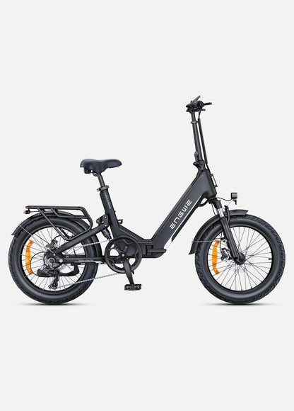 ENGWE L20 3.0 Boost Electric Bike – 250W Motor | 48V 13.5Ah Battery | Full Suspension | Folding 20″ Fat Tyres | Up to 135km Range | UK Legal Commuter E-Bike