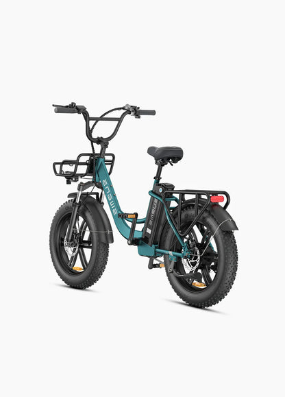 ENGWE L20 Boost Electric Bike – 250W Motor | 48V 13Ah Battery | 20″ Fat Tyres | Step-Through Frame | Up to 126km Range | UK Legal Commuter E-Bike