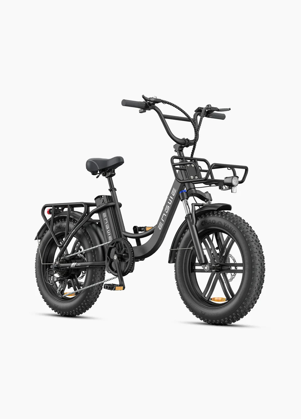 ENGWE L20 Boost Electric Bike – 250W Motor | 48V 13Ah Battery | 20″ Fat Tyres | Step-Through Frame | Up to 126km Range | UK Legal Commuter E-Bike