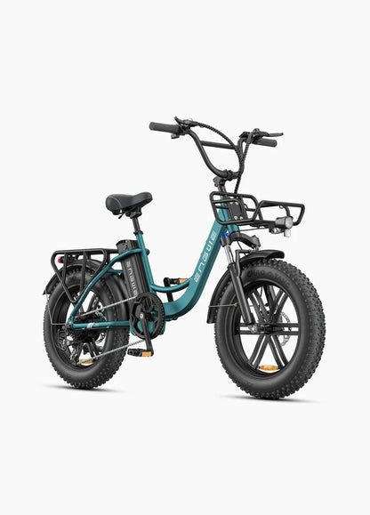 ENGWE L20 Boost Electric Bike – 250W Motor | 48V 13Ah Battery | 20″ Fat Tyres | Step-Through Frame | Up to 126km Range | UK Legal Commuter E-Bike