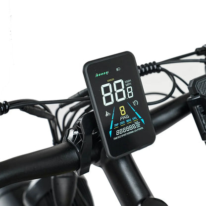 E-BYCCO EB7 Pro Electric Bike – 1000W Dual Motor | 52V 23Ah Battery | 26″ Fat Tyres | Full Suspension | Up to 55km/h High-Performance E-Bike