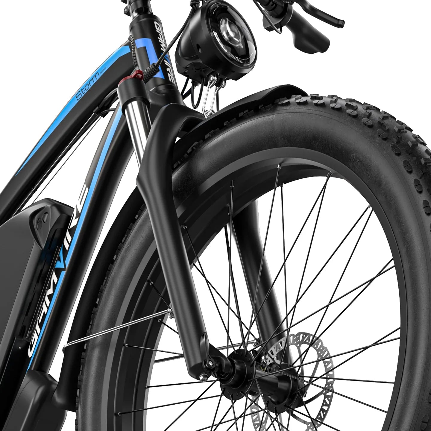 E-BYCCO Gamvire 26 V7 Electric Bike – 1000W Motor | 52V 19.2Ah Battery | 26″ Fat Tyres | All-Terrain Full Suspension | High-Speed Off-Road E-Bike