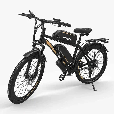 EMOKO EC27 Dual Battery Electric Bike – 250W Motor | Dual 48V 17.5Ah Batteries | 27.5″ Hybrid Tyres | Up to 150km Range | Delivery & Commuter E-Bike