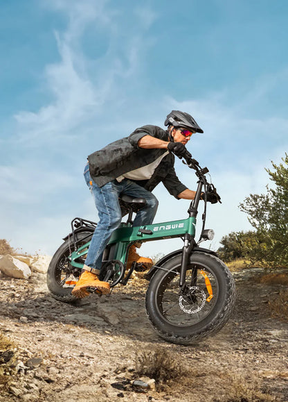 ENGWE EP-2 3.0 Boost Electric Bike – 250W Motor | 48V 13.5Ah Battery | 20″ × 4.0″ Fat Tyres | Folding Frame | Up to 120km Range | UK Legal E-Bike