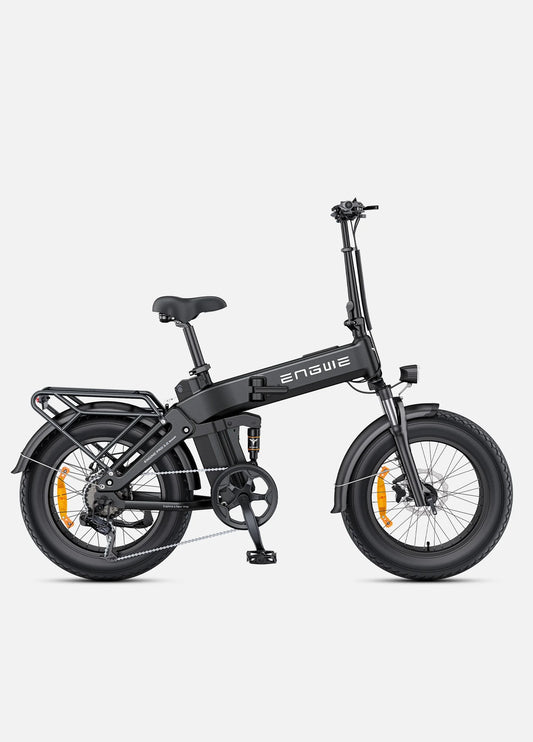 ENGWE Engine Pro 3.0 Boost Electric Bike – 250W Motor | 48V 15Ah Samsung Battery | Full Suspension | 20″ × 4.0″ Fat Tyres | Up to 130km Range | Folding UK Legal E-Bike