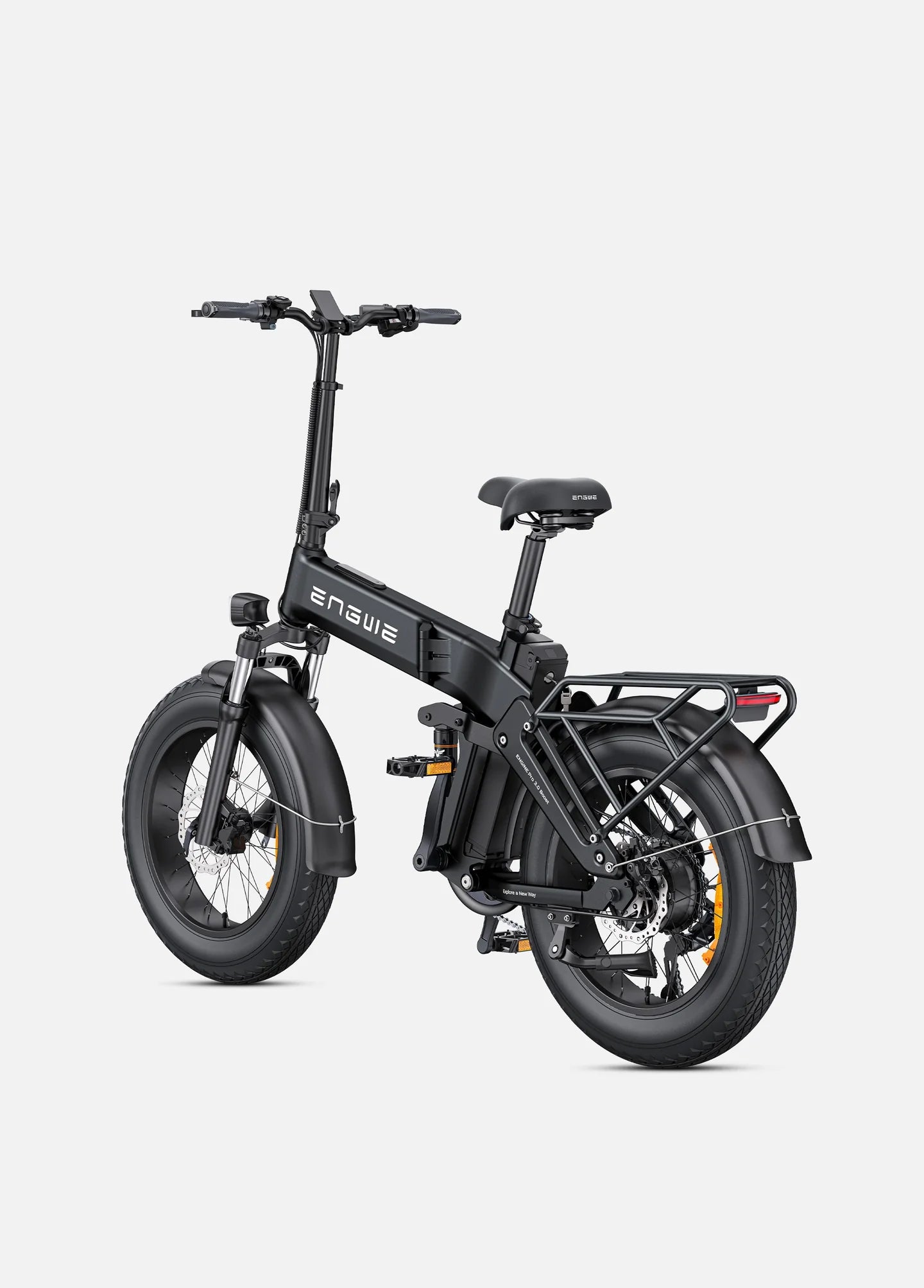 ENGWE Engine Pro 3.0 Boost Electric Bike – 250W Motor | 48V 15Ah Samsung Battery | Full Suspension | 20″ × 4.0″ Fat Tyres | Up to 130km Range | Folding UK Legal E-Bike