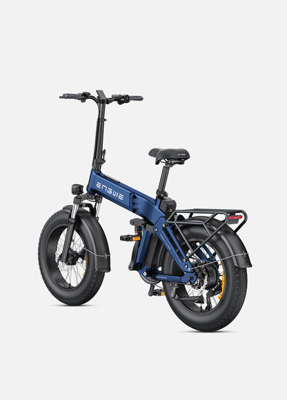 ENGWE Engine Pro 3.0 Boost Electric Bike – 250W Motor | 48V 15Ah Samsung Battery | Full Suspension | 20″ × 4.0″ Fat Tyres | Up to 130km Range | Folding UK Legal E-Bike