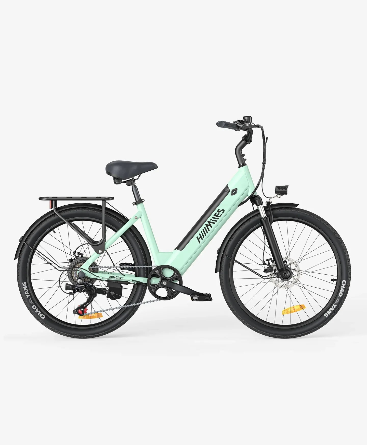 HILLMILES MILECITY 1 Electric Bike – 250W Motor | 36V 13Ah Battery | Torque Sensor Assist | 26″ Urban Tyres | Up to 100km Range | UK Legal City E-Bike