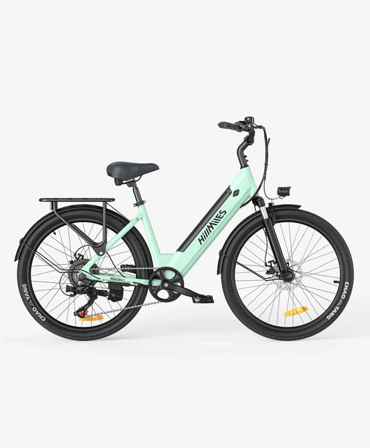 HILLMILES MILECITY 1 Electric Bike – 250W Motor | 36V 13Ah Battery | Torque Sensor Assist | 26″ Urban Tyres | Up to 100km Range | UK Legal City E-Bike
