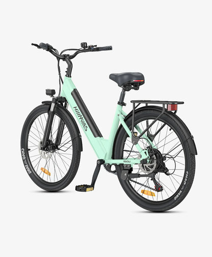 HILLMILES MILECITY 1 Electric Bike – 250W Motor | 36V 13Ah Battery | Torque Sensor Assist | 26″ Urban Tyres | Up to 100km Range | UK Legal City E-Bike