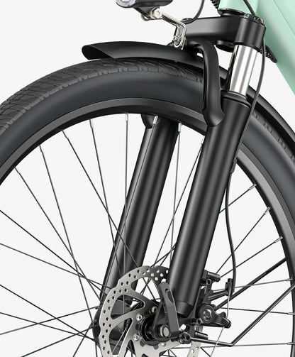 HILLMILES MILECITY 1 Electric Bike – 250W Motor | 36V 13Ah Battery | Torque Sensor Assist | 26″ Urban Tyres | Up to 100km Range | UK Legal City E-Bike