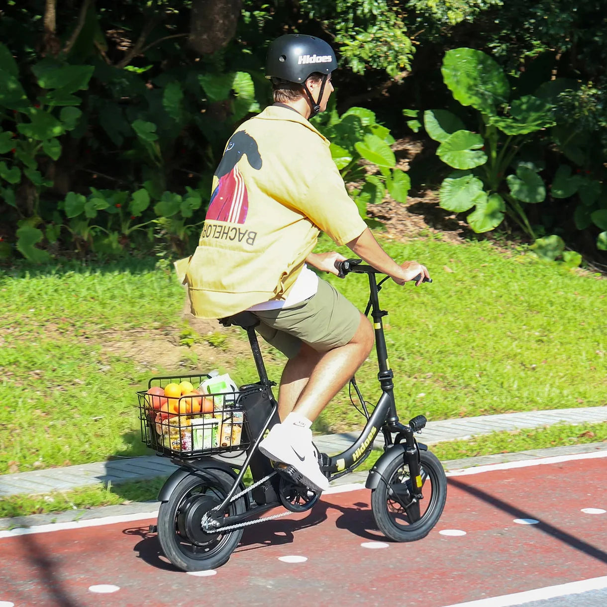 Hidoes C5 Electric Bike – 250W Motor | 36V 10.4Ah Battery | 14″ Fat Tires | Foldable Commuter E-Bike | 25 km/h UK Legal