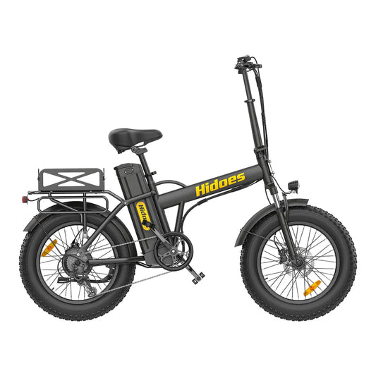 Hidoes F3 Pro Fat-Tire Electric Bike – 250W Motor | 48V 18.2Ah Battery | 20″×4″ Off-Road Tires | Dual Suspension | 50–70 km Range | UK Legal E-Bike