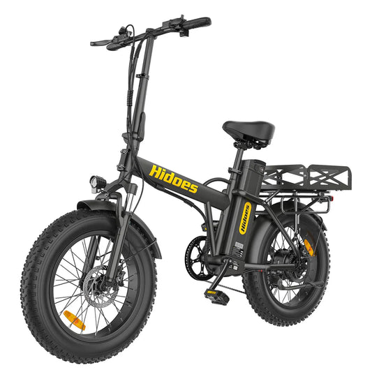 Hidoes F3 Pro Fat-Tire Electric Bike – 250W Motor | 48V 18.2Ah Battery | 20″×4″ Off-Road Tires | Dual Suspension | 50–70 km Range | UK Legal E-Bike