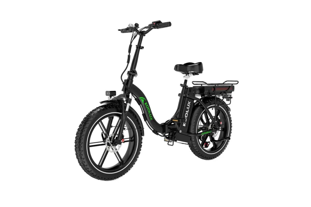 KOOLUX BK6S Pro Double Battery Electric Bike – 250W Motor | 48V 23.4Ah Dual Battery System | 20″ × 4.0″ Fat Tyres | Folding Frame | Up to 150km Range | Long-Range All-Terrain E-Bike