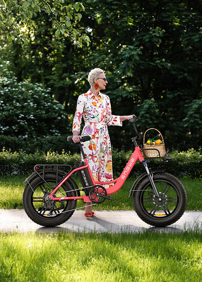 Engwe L20 Step-Through Fat Tire Electric Bike