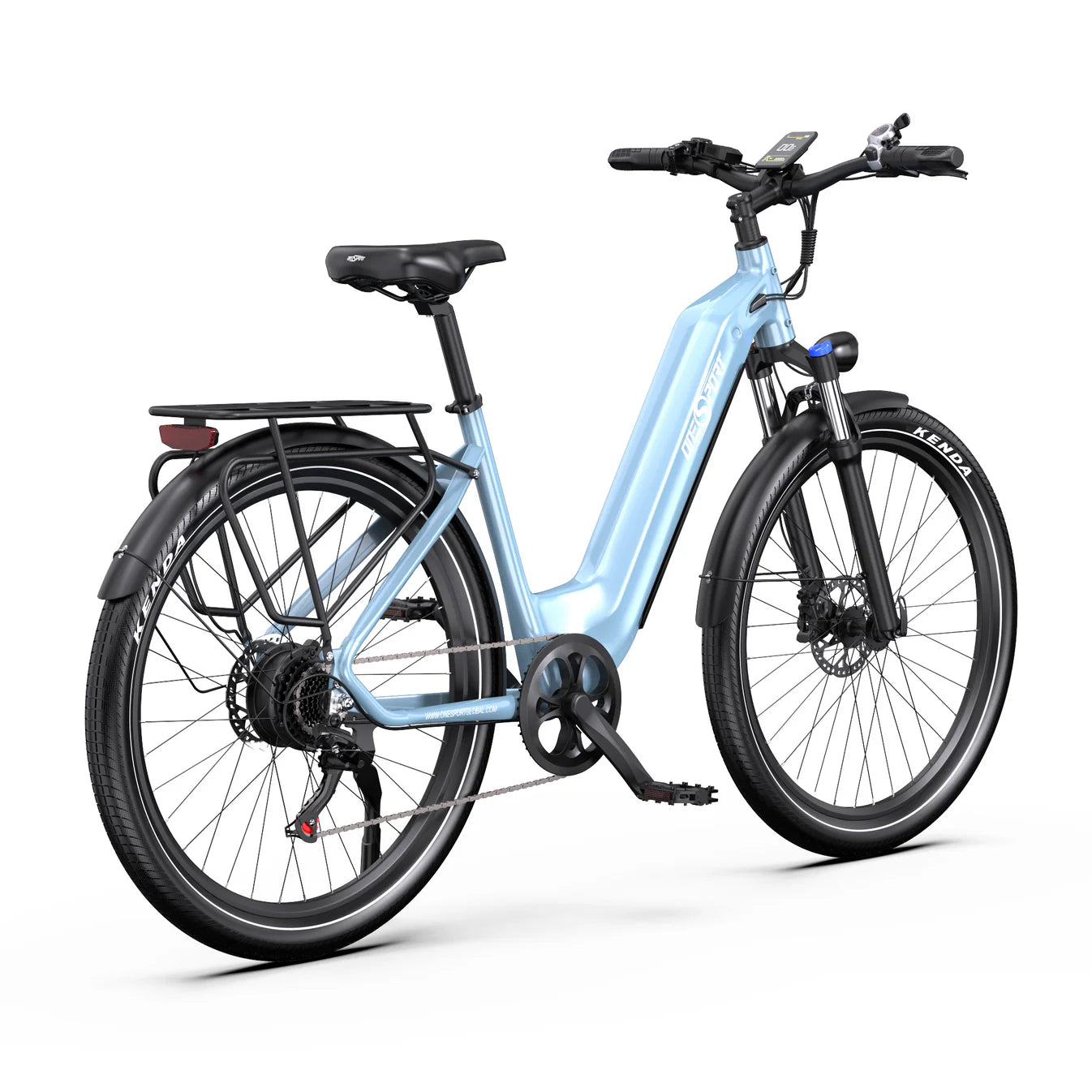 OneSport OT05 Electric Bike – 250W Motor | 36V 18.2Ah Battery | Torque Sensor | 27.5″ Urban Tyres | Up to 120km Range | Smart City E-Bike