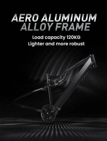 RANDRIDE YG90B Electric Bike – 1000W Motor | 48V 17Ah Battery | 27.5″ / 29″ Wheels | Hydraulic Brakes | Up to 90km Range | Full Suspension E-Mountain Bike