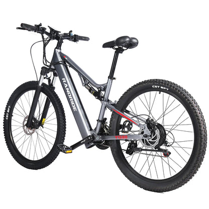 RANDRIDE YX90A Electric Bike – 1000W Motor | 48V 17Ah Battery | 27.5″ Tyres | Full Suspension | Hydraulic Brakes | Up to 90km Range | Electric Mountain Bike